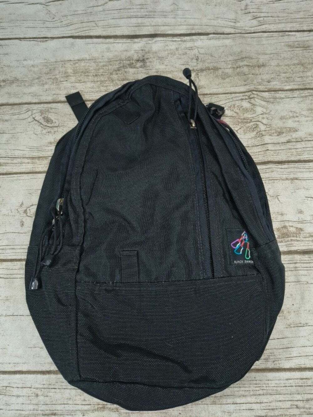 Black Diamond Vintage Made in USA Black Technical Backpack